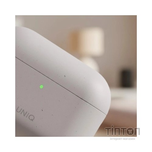 Чохол для навушників Uniq Lino для AirPods Pro 3 gen Silicone Grey (8886463696866)