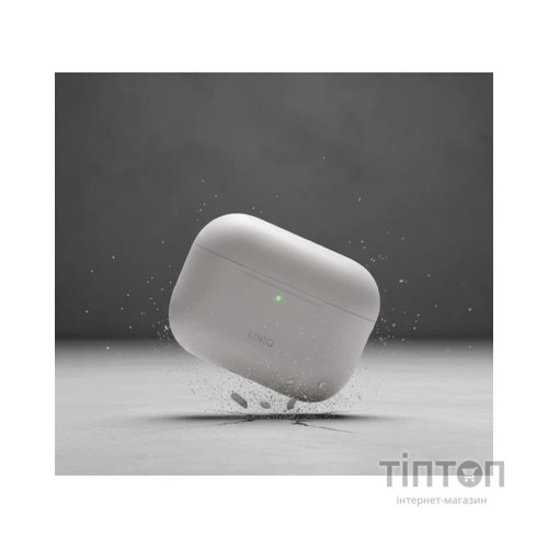 Чохол для навушників Uniq Lino для AirPods Pro 3 gen Silicone Grey (8886463696866)