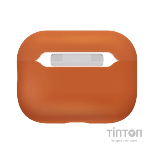 Чохол для навушників Uniq Lino для AirPods Pro 3 gen Silicone Orange (8886463696903)