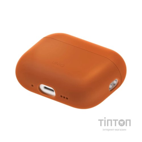Чохол для навушників Uniq Lino для AirPods Pro 3 gen Silicone Orange (8886463696903)