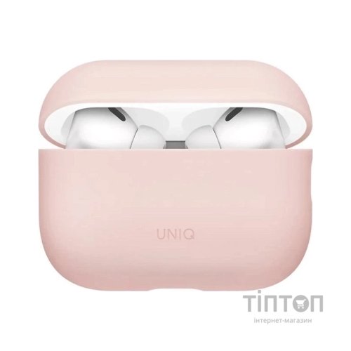 Чохол для навушників Uniq Lino для AirPods Pro 3 gen Silicone Pink (8886463696873)