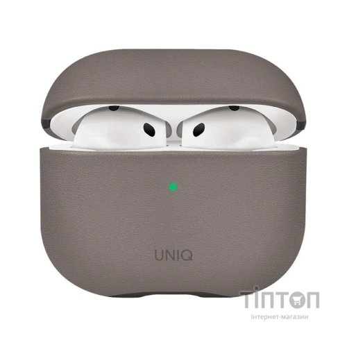 Чохол для навушників Uniq Lyden DS AirPods 4 Flint Grey (8886463691335)