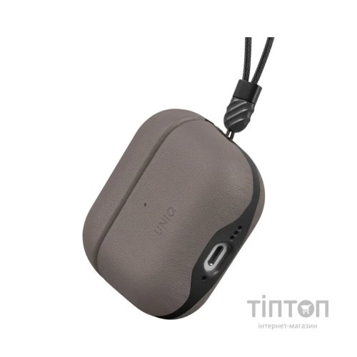 Чохол для навушників Uniq Lyden DS AirPods 4 Flint Grey (8886463691335)