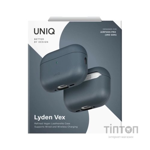 Чохол для навушників Uniq Lyden Vex для AirPods Pro 3 gen Blue (8886463696927)