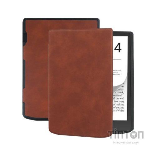 Чохол до електронної книги BeCover PocketBook 743G InkPad 4/InkPad Color 2/InkPad Color 3 (7.8") Brown (710449)