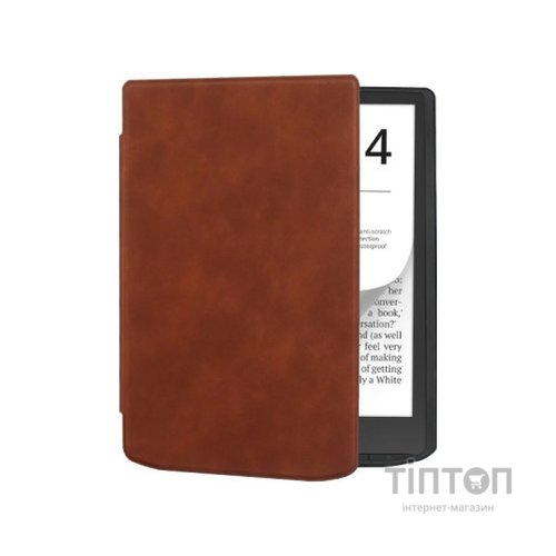 Чохол до електронної книги BeCover PocketBook 743G InkPad 4/InkPad Color 2/InkPad Color 3 (7.8") Brown (710449)