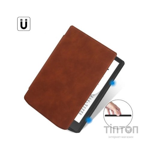 Чохол до електронної книги BeCover PocketBook 743G InkPad 4/InkPad Color 2/InkPad Color 3 (7.8") Brown (710449)