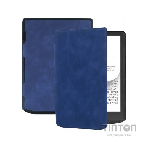 Чохол до електронної книги BeCover PocketBook 743G InkPad 4/InkPad Color 2/InkPad Color 3 (7.8") Deep Blue (710067)