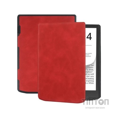 Чохол до електронної книги BeCover PocketBook 743G InkPad 4/InkPad Color 2/InkPad Color 3 (7.8") Red (710069)