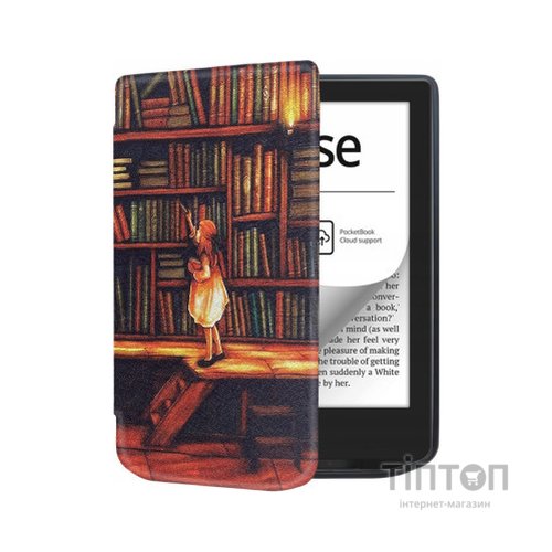 Чохол до електронної книги BeCover Smart Case PocketBook 629 Verse / 634 Verse Pro 6" Library Girl (710975)