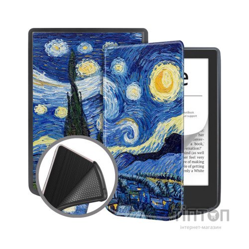 Чохол до електронної книги BeCover Smart Case PocketBook 629 Verse / 634 Verse Pro 6" Night (710980)