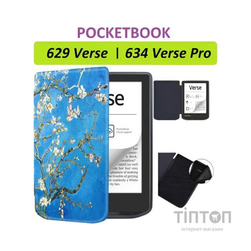 Чохол до електронної книги BeCover Smart Case PocketBook 629 Verse / 634 Verse Pro 6" Spring (710981)