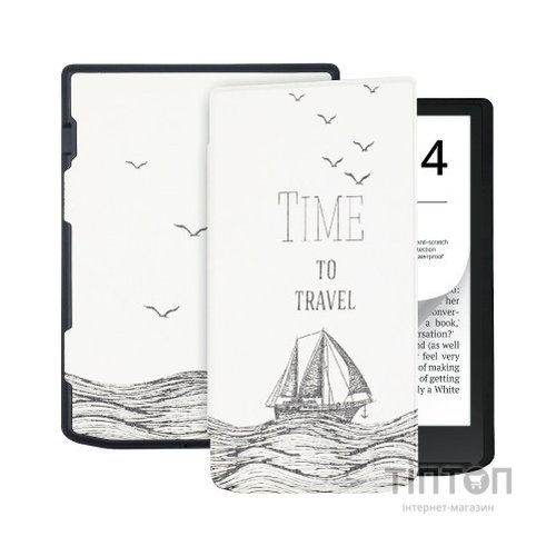 Чохол до електронної книги BeCover Smart Case PocketBook 629 Verse / 634 Verse Pro 6" Time To Travel (710982)