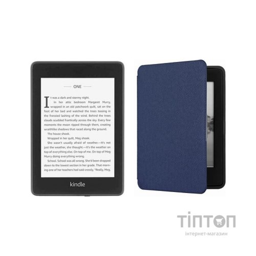 Чохол до електронної книги BeCover Ultra Slim Amazon Kindle 11th Gen. 2022 6" Deep Blue (708847)