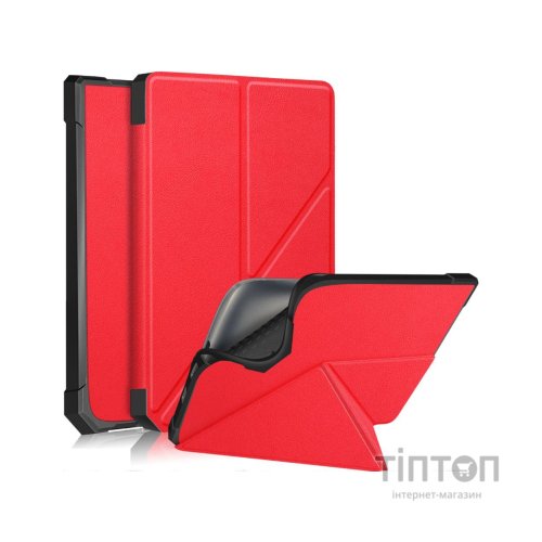 Чохол до електронної книги BeCover Ultra Slim Origami PocketBook 740 Inkpad 3 / Color / Pro Red (707457)
