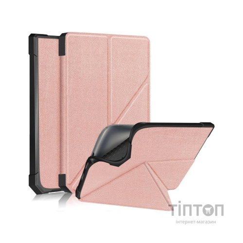 Чохол до електронної книги BeCover Ultra Slim Origami PocketBook 740 Inkpad 3 / Color / Pro Rose Gold (707456)