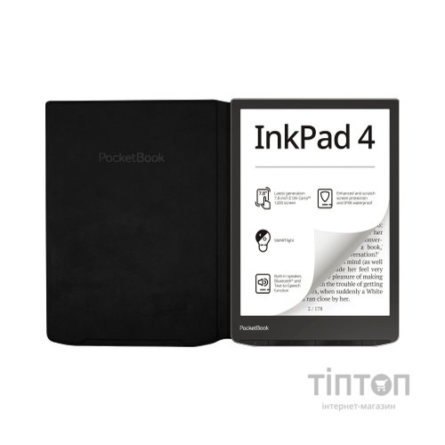Чохол до електронної книги Pocketbook 743 Flip cover black (HN-FP-PU-743G-RB-WW)