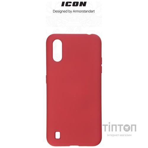Чохол до мобільного телефона Armorstandart ICON Case Samsung A01 Red (ARM56330)