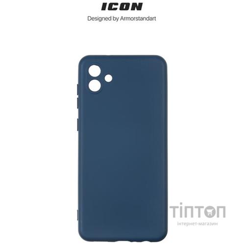 Чохол до мобільного телефона Armorstandart ICON Case Samsung A04 (A045) Dark Blue (ARM66077)