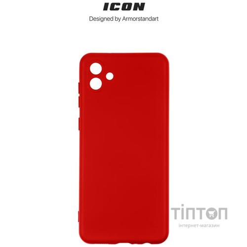 Чохол до мобільного телефона Armorstandart ICON Case Samsung A04 (A045) Red (ARM63907)