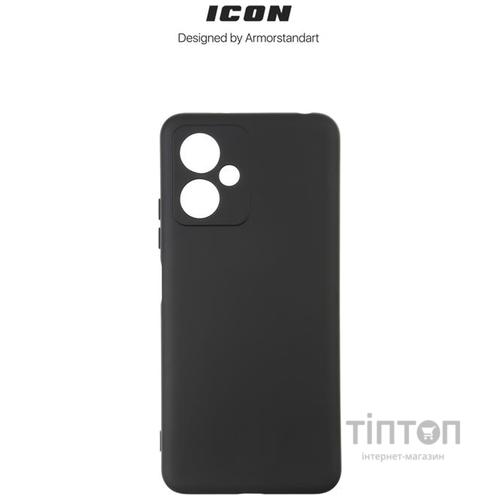 Чохол до мобільного телефона Armorstandart ICON Case Xiaomi Redmi Note 12 5G Black (ARM65192)