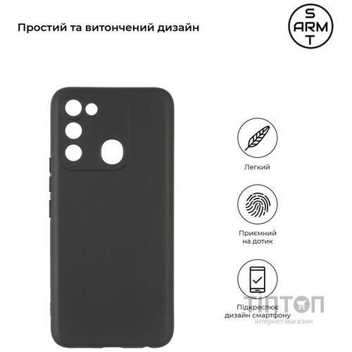 Чохол до мобільного телефона Armorstandart Matte Slim Fit TECNO Spark Go 2022 (KG5) Camera cover Black (ARM63707)