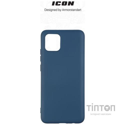 Чохол до мобільного телефона Armorstandart SmartICON Case Samsung A03 4G Dark Blue (ARM60876)