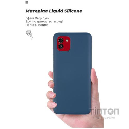 Чохол до мобільного телефона Armorstandart SmartICON Case Samsung A03 4G Dark Blue (ARM60876)