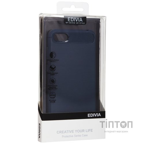Чохол до моб. телефона BeCover Carbon Series Xiaomi Redmi Note 6 Pro Deep Blue (702792) (702792)
