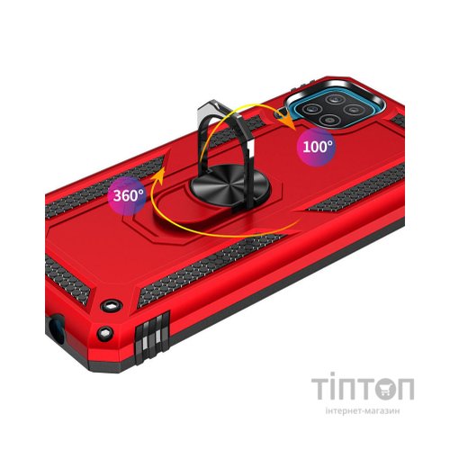 Чохол до моб. телефона BeCover Military Samsung Galaxy A22 SM-A225 / M32 SM-M325 Red (706638)