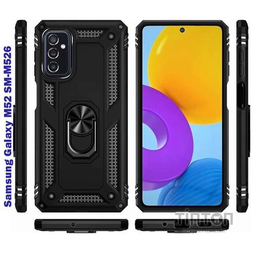 Чохол до мобільного телефона BeCover Samsung Galaxy M52 SM-M526 Black (707116)