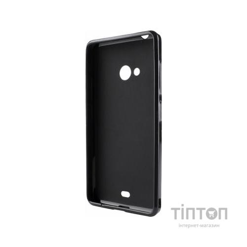 Чохол до мобільного телефона Drobak для Microsoft Lumia 540 DS (Nokia) (Black) (215627)