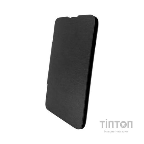 Чохол до мобільного телефона Global для LG D320 L70 (PU, черный) (1283126459856)