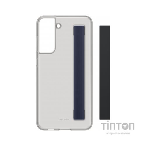 Чохол до моб. телефона Samsung Clear Strap Cover Galaxy S21 FE (G990) Dark Gray (EF-XG990CBEGRU)