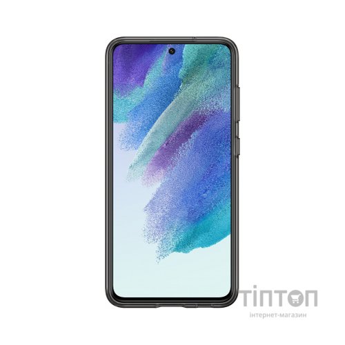 Чохол до моб. телефона Samsung Clear Strap Cover Galaxy S21 FE (G990) Dark Gray (EF-XG990CBEGRU)