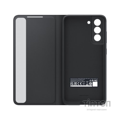 Чохол до моб. телефона Samsung Clear View Cover Galaxy S21 FE (G990) Dark Gray (EF-ZG990CBEGRU)