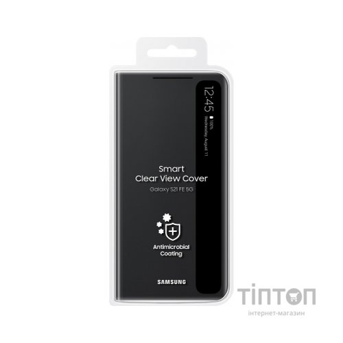 Чохол до моб. телефона Samsung Clear View Cover Galaxy S21 FE (G990) Dark Gray (EF-ZG990CBEGRU)