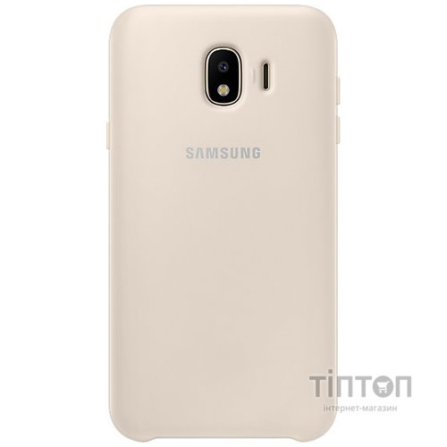 Чохол до мобільного телефона Samsung Galaxy J4 (J400) Dual Layer Cover Gold (EF-PJ400CFEGRU)