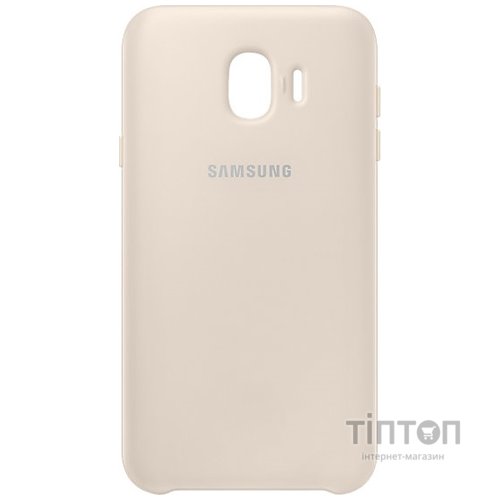 Чохол до мобільного телефона Samsung Galaxy J4 (J400) Dual Layer Cover Gold (EF-PJ400CFEGRU)