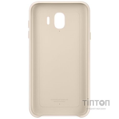 Чохол до мобільного телефона Samsung Galaxy J4 (J400) Dual Layer Cover Gold (EF-PJ400CFEGRU)