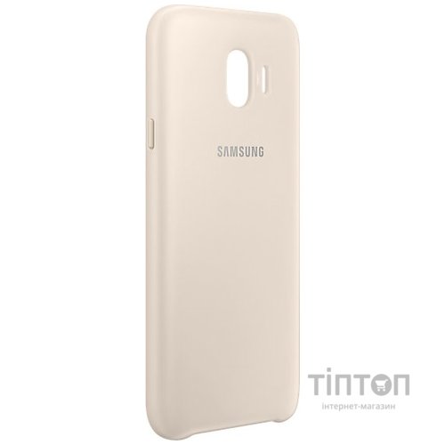 Чохол до мобільного телефона Samsung Galaxy J4 (J400) Dual Layer Cover Gold (EF-PJ400CFEGRU)