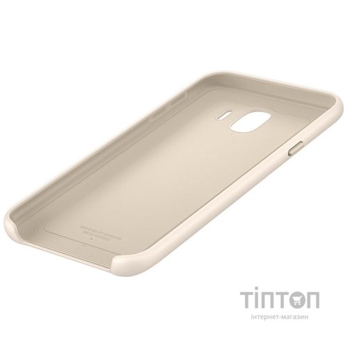 Чохол до мобільного телефона Samsung Galaxy J4 (J400) Dual Layer Cover Gold (EF-PJ400CFEGRU)