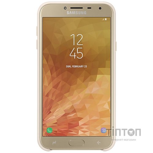 Чохол до мобільного телефона Samsung Galaxy J4 (J400) Dual Layer Cover Gold (EF-PJ400CFEGRU)