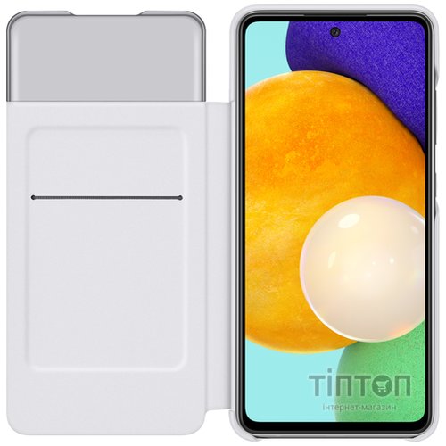 Чохол до мобільного телефона Samsung SAMSUNG Galaxy A52/A525 S View Wallet Cover White (EF-EA525PWEGRU)