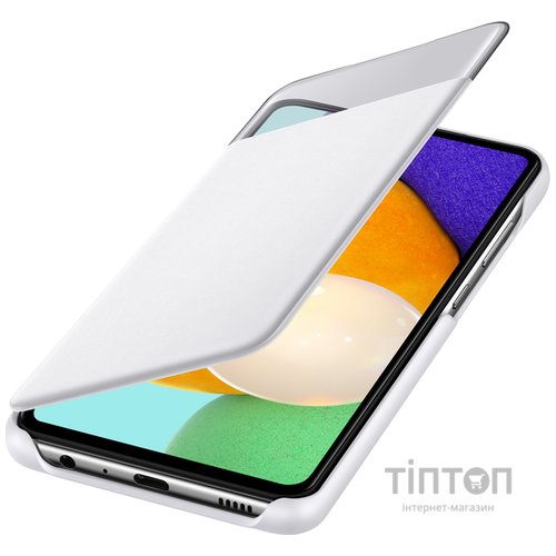 Чохол до мобільного телефона Samsung SAMSUNG Galaxy A52/A525 S View Wallet Cover White (EF-EA525PWEGRU)