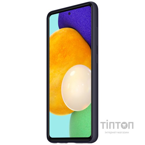 Чохол до мобільного телефона Samsung SAMSUNG Galaxy A52/A525 Silicone Cover Black (EF-PA525TBEGRU)