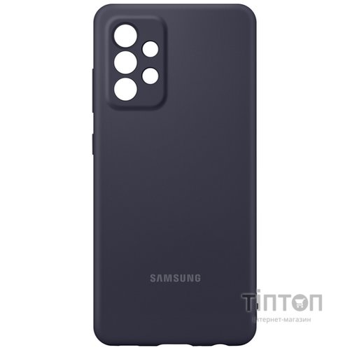 Чохол до мобільного телефона Samsung SAMSUNG Galaxy A52/A525 Silicone Cover Black (EF-PA525TBEGRU)