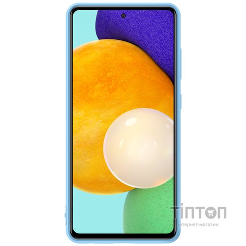 Чохол до мобільного телефона Samsung SAMSUNG Galaxy A52/A525 Silicone Cover Blue (EF-PA525TLEGRU)