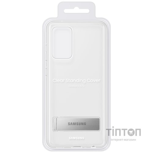 Чохол до мобільного телефона Samsung SAMSUNG Galaxy A72/A725 Clear Standing Cover Transparent (EF-JA725CTEGRU)