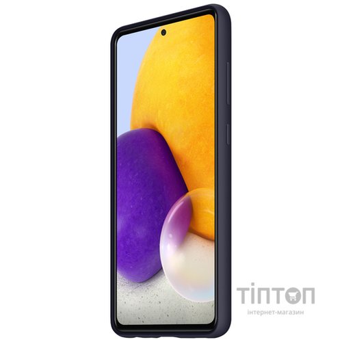 Чохол до мобільного телефона Samsung SAMSUNG Galaxy A72/A725 Silicone Cover Black (EF-PA725TBEGRU)